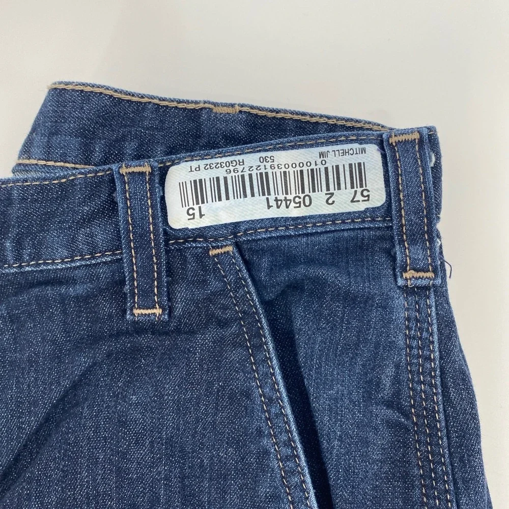 Carhartt FR Flame Resistant Jeans Mens Tag 32x32 Fits 32x30.5 Dark Work CAT 2